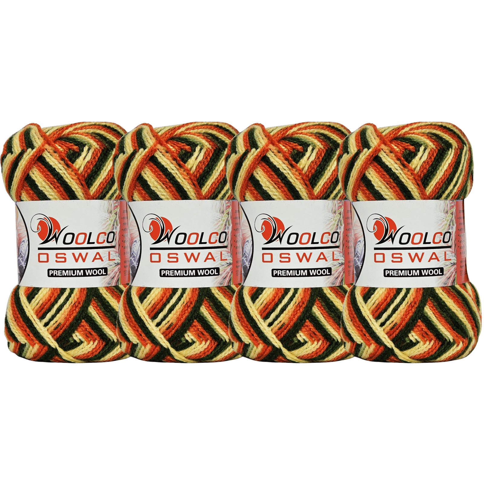 Dream Haze Acrylic Hand Knitting Yarn Pack of 4 Balls (100g Each)(Multi-03)