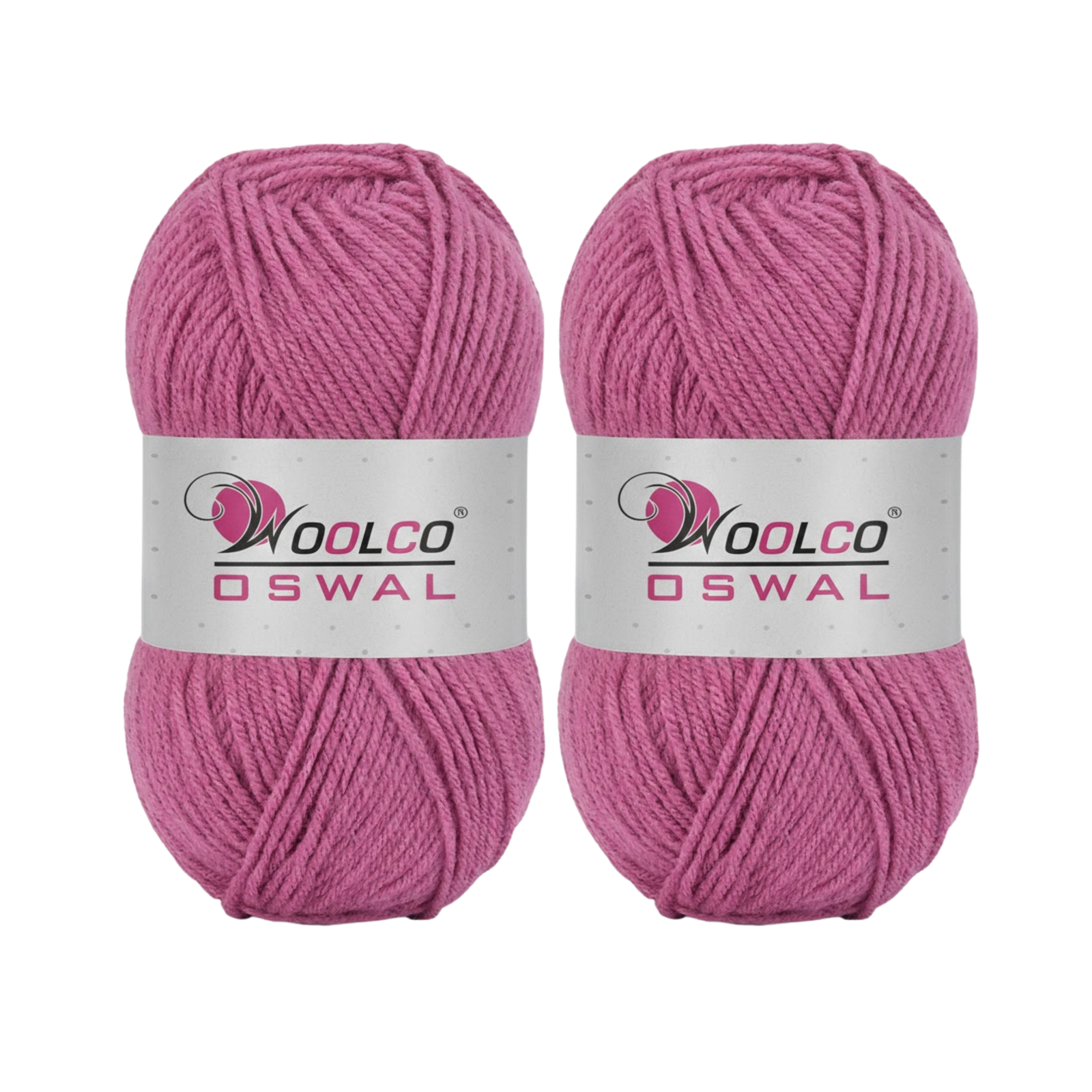 Woolco Oswal Sapphire Acrylic Yarn – DK Weight Knitting & Crochet Yarn, Pack of 2 (100g Each) (BURGUNDY)
