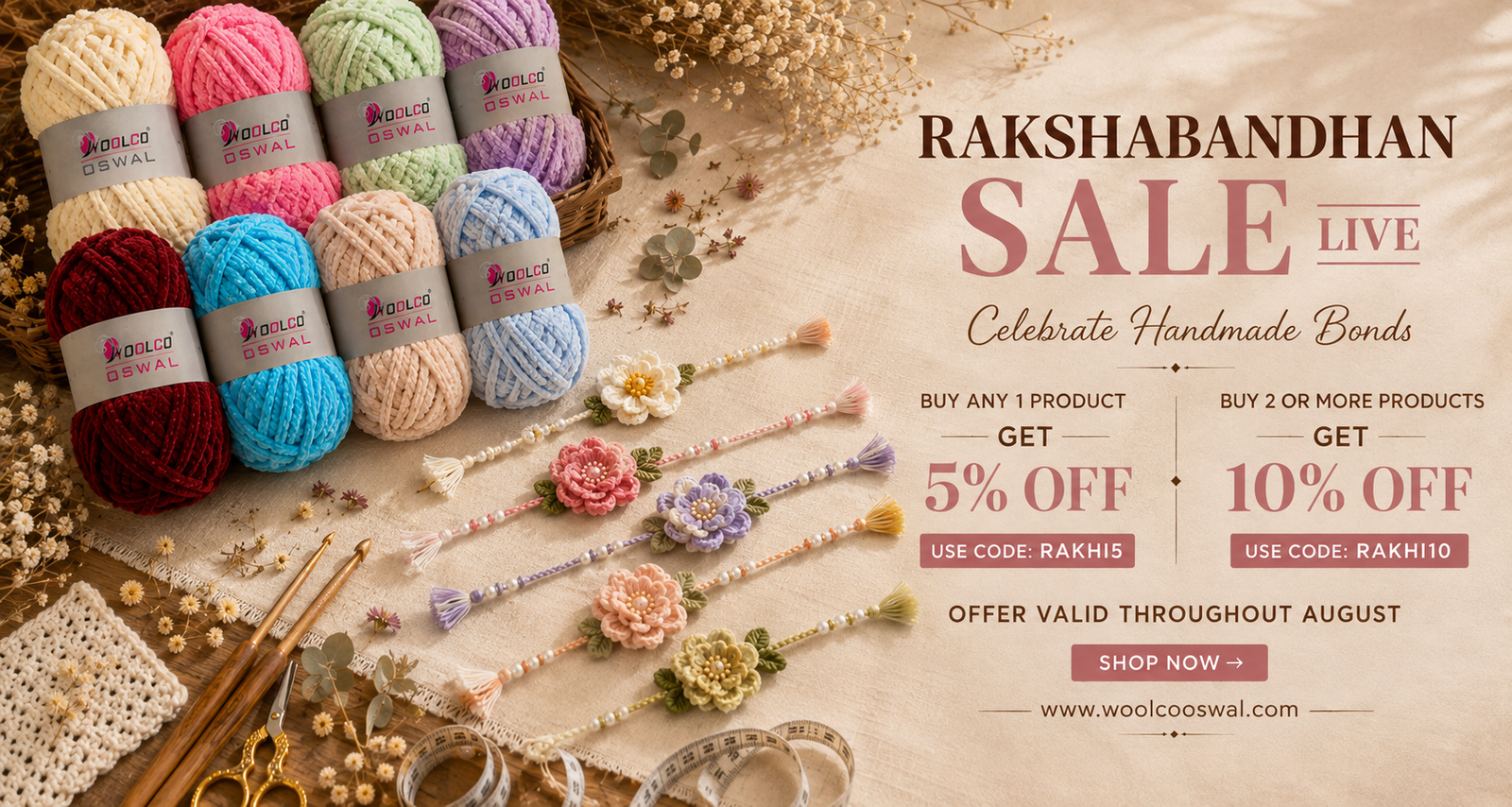 Crochet Rakhi